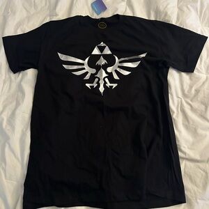 Nintendo Black and White Short Sleeve Tee
